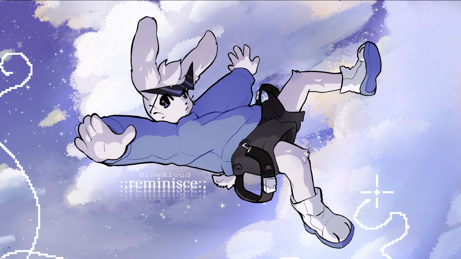 NineKloud Commission Album Cover.